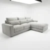 Modern Light Grey Sectional Sofa