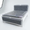 modern-white-grey-tufted-upholstered-bed-frame Modern Tufted Upholstered Bed Frame