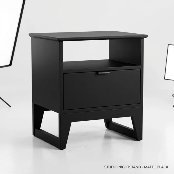 Minimalist White Nightstand