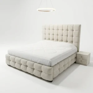 Cloud Boucle Tufted Bed Frame